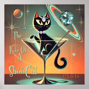 Poster La Vie D'Un Chat De Femme De Chaussure