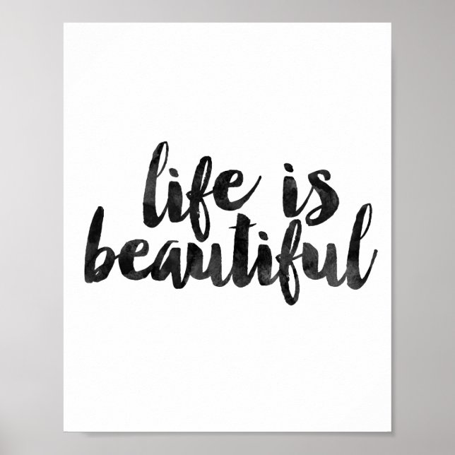 Poster La Vie Est Belle (Devant)