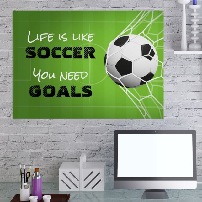Poster La vie est comme le football (Créateur téléchargé)