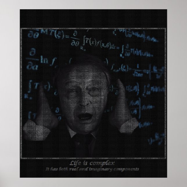 Poster La vie est complexe (Devant)