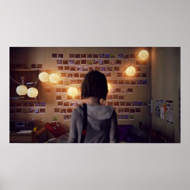 Poster La vie est des photos étranges (Devant)