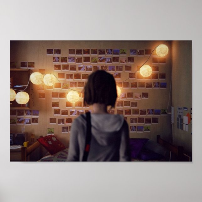 Poster La vie est des photos étranges (Devant)
