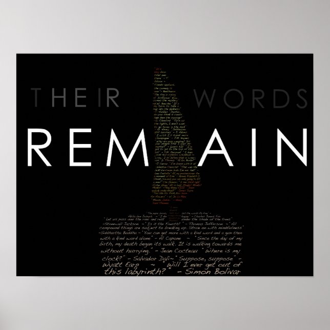 Poster La vie est éphémère (Devant)