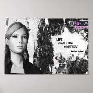 Poster La Vie Est Étrange Avant La Tempête Rachel Amber Q