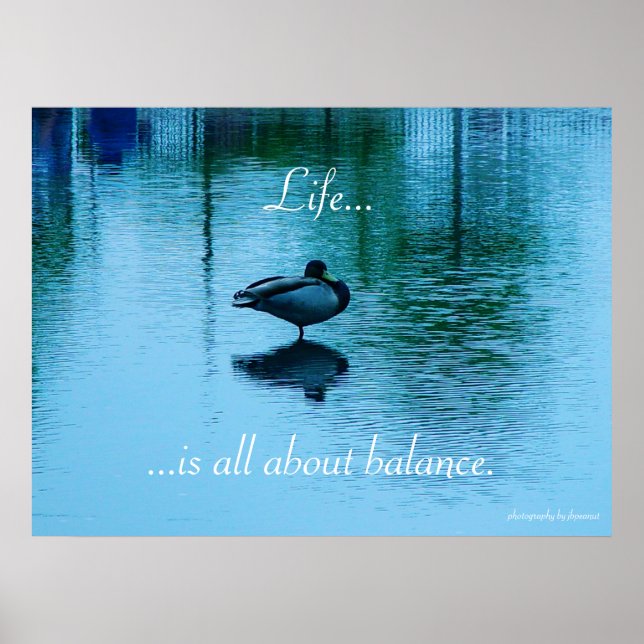 Poster La vie..., ...est tout à propos de l'affiche de ba (Devant)