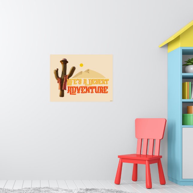 Poster La vie est une aventure désertique (Pépinière 1)