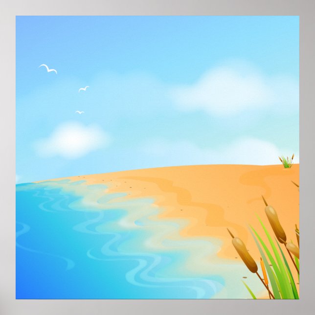 Poster La vie est une plage (Devant)
