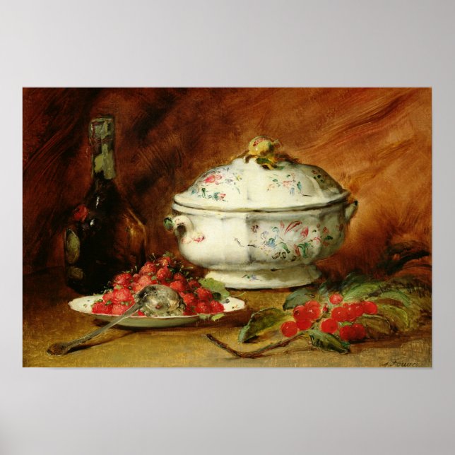 Poster La vie morte avec un Tureen à la soupe (Devant)