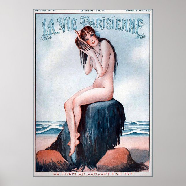 POSTER LA VIE PARISIENNE (Devant)