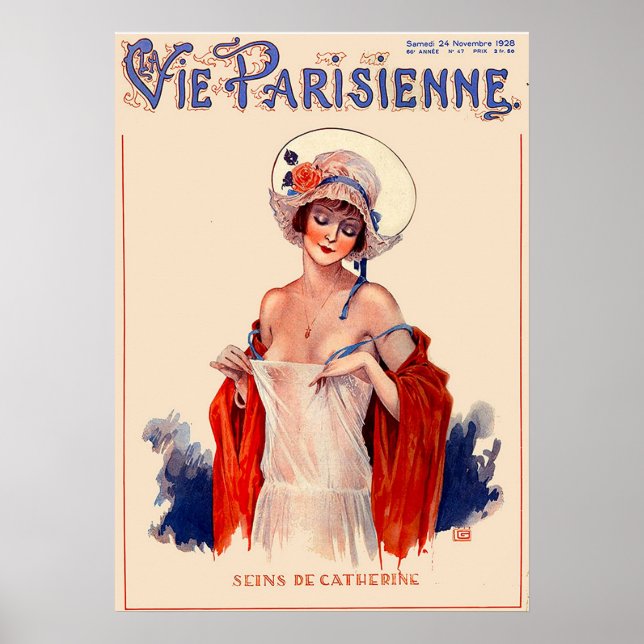 POSTER LA VIE PARISIENNE (Devant)