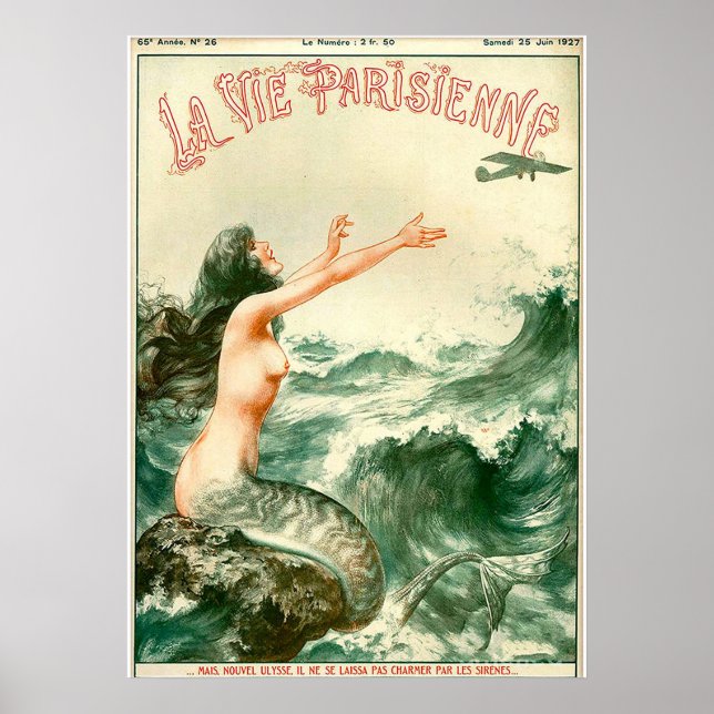 POSTER LA VIE PARISIENNE (Devant)