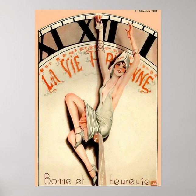 POSTER LA VIE PARISIENNE (Devant)