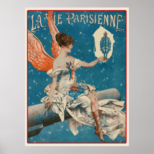 Poster La Vie Parisienne - Dans le ciel étoilé
