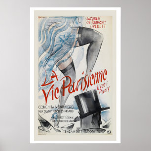 Poster La Vie Parisienne Jacques