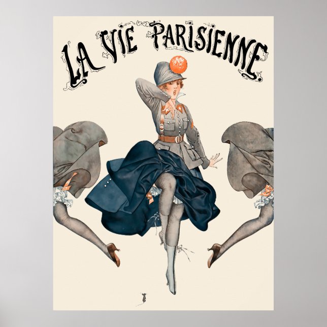 Poster La Vie Parisienne - La souris (Devant)