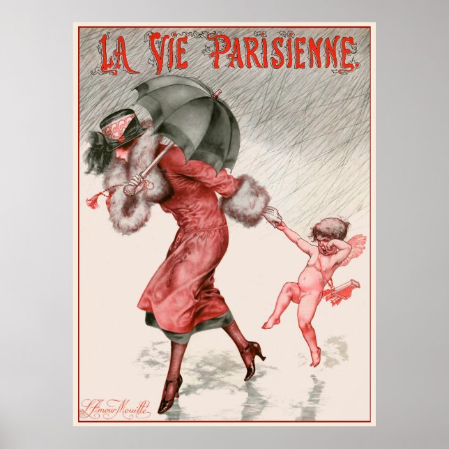 Poster La Vie Parisienne - L'Amour mouillé (Devant)