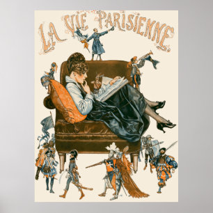 Poster La Vie Parisienne - L'histoire de France