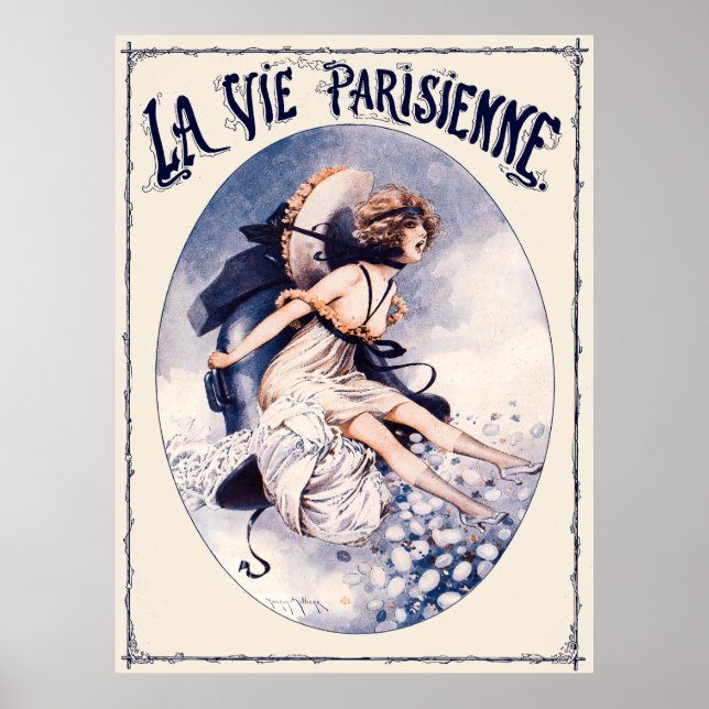 Poster La Vie Parisienne - Pour Les Pâques Victorieuses L (Devant)