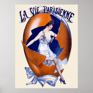 Poster La Vie Parisienne - Un Cadeau des Cloches