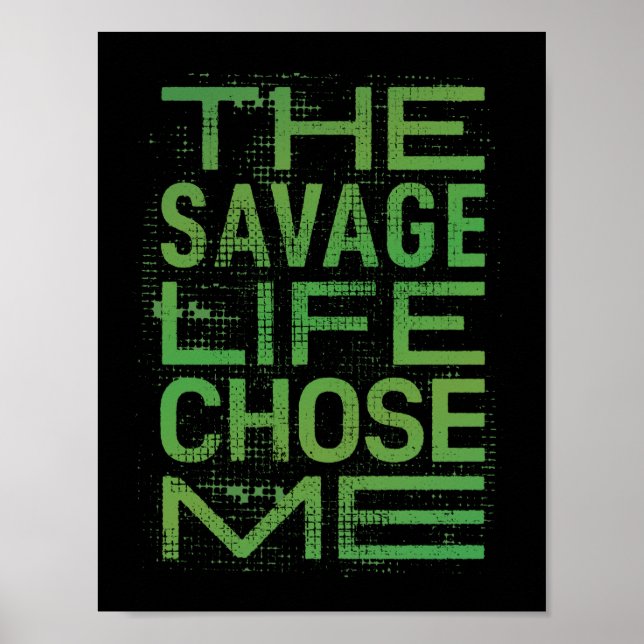 Poster La vie sauvage m'a choisie (Devant)