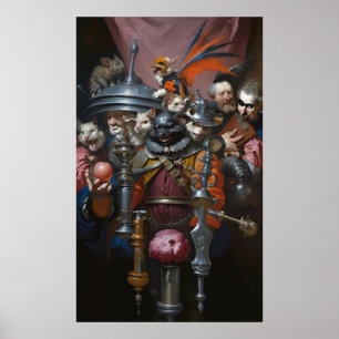 Poster La vie tissée de banalités