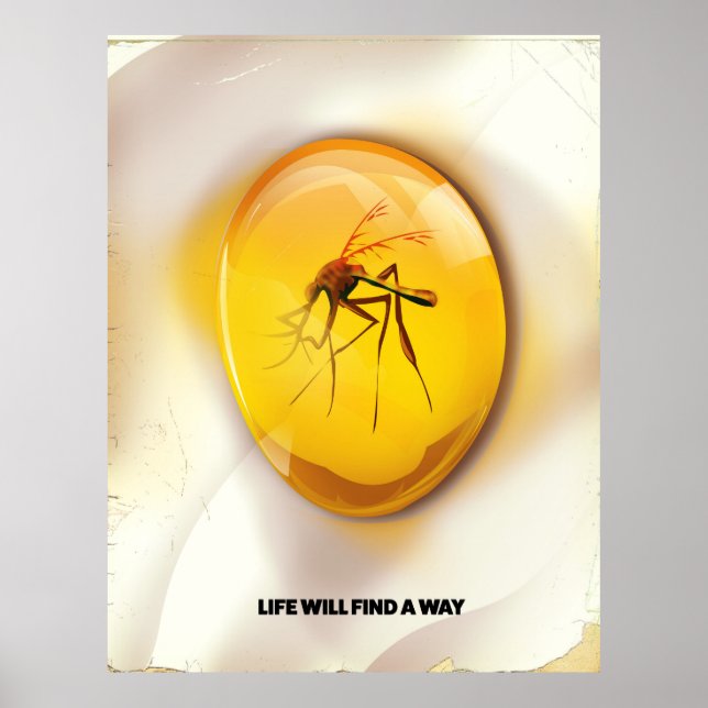 Poster La vie trouvera un moyen (Devant)