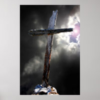 La vieille croix robuste
