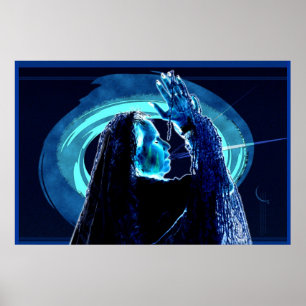 Poster La vieille femme appelle à la paix