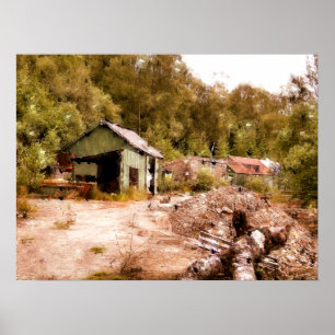 POSTER LA VIEILLE MINE D'OR