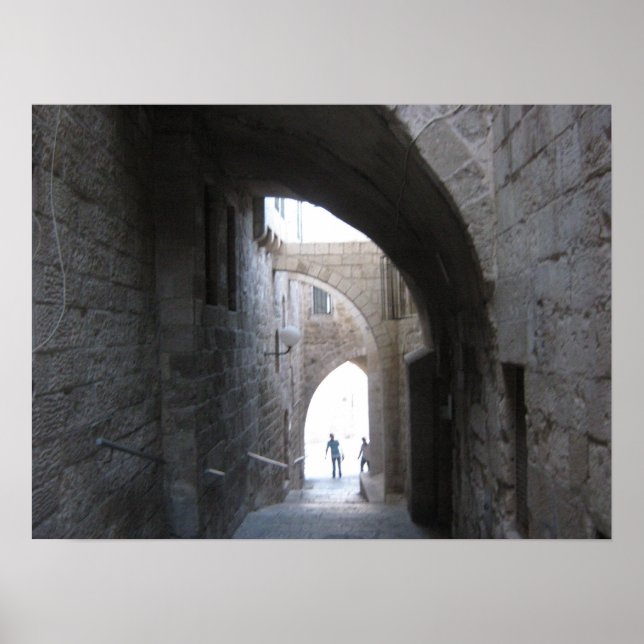 Poster La vieille ville de Jérusalem (Devant)