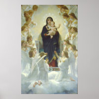 La Vierge aux anges William Adolphe Bouguereau