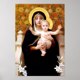 Poster La Vierge des lis (Au Lys de Vierge de La)