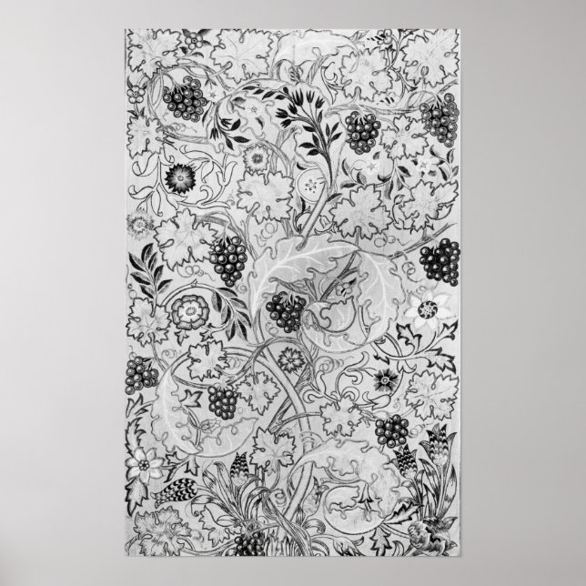 Poster La Vigne', 1878 (Devant)