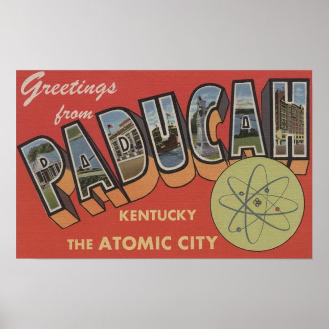 Poster La Ville Atomique - Scènes de grandes lettres (Devant)