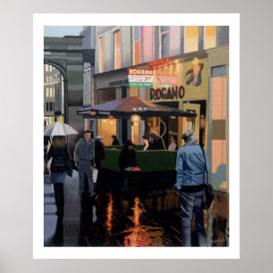 Poster La ville commerçante