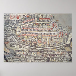 Poster La ville de Jérusalem et ses environs
