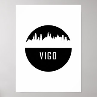 Poster La ville espagnole de Madrid dans l'après-apocalyp