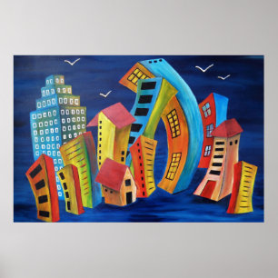 Poster La ville flottante
