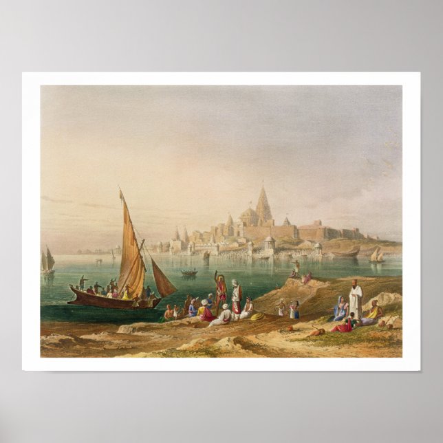 Poster La Ville Sainte et les Temples de Dwarka, du volum (Devant)