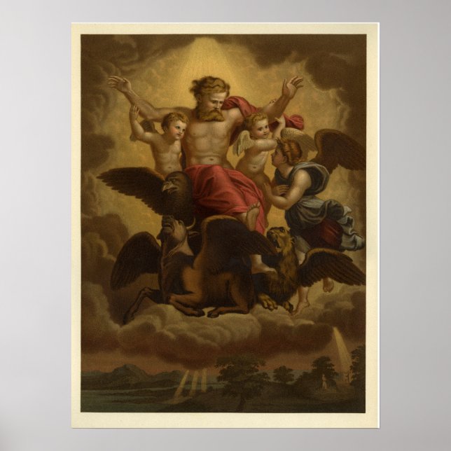 Poster La vision du prophète Ezekiel (Devant)