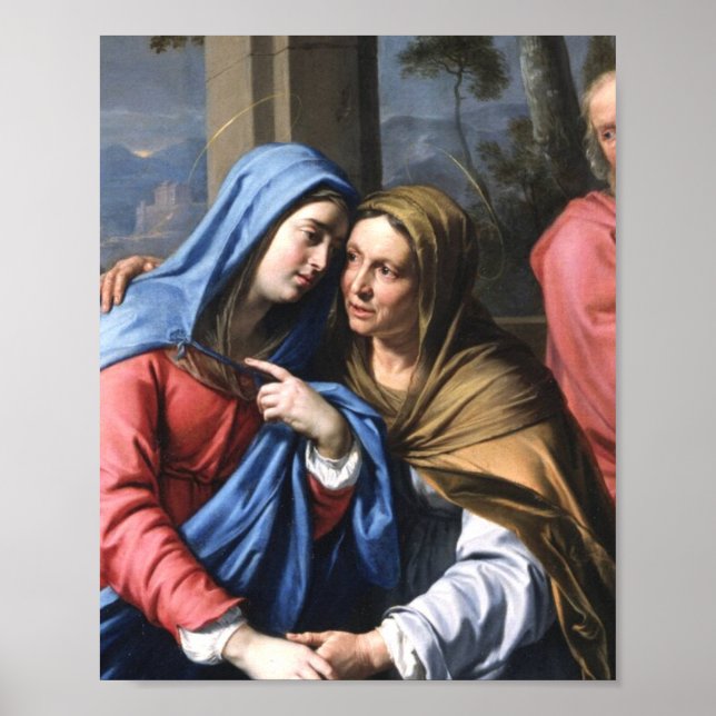 Poster La Visite de Saint-Elizabeth To The Virgin Mary (Devant)