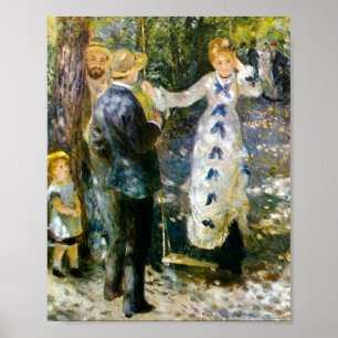 Poster La voilure de Pierre-Auguste Renoir