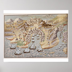 Poster La vue de primevère farineuse de la Grèce