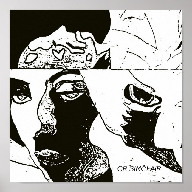 Poster LA VUE II par CR SINCLAIR (Devant)