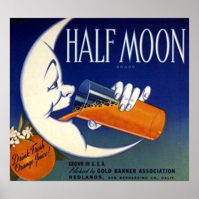 Poster Label Crate de Moon Brand (Devant)
