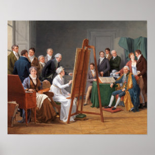 Poster Labille-Guiard - Scène Studio