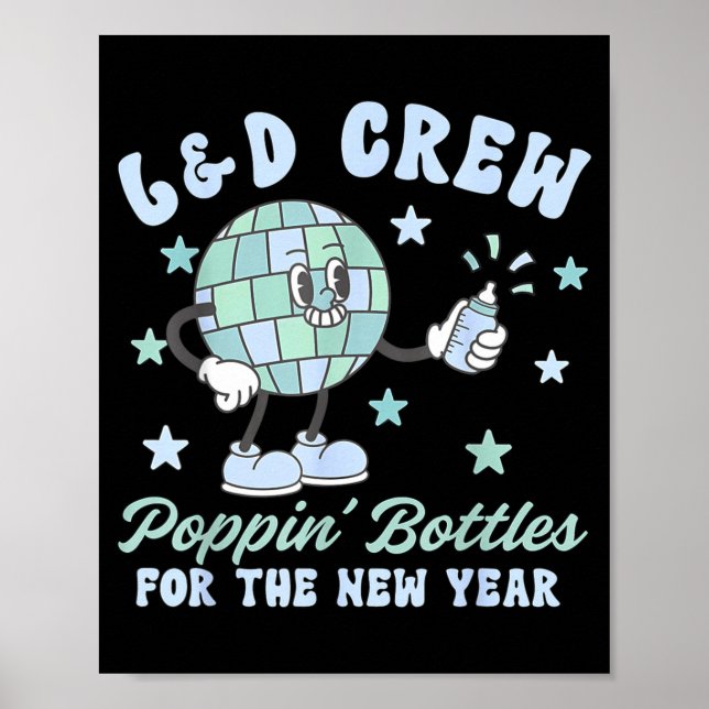 Poster Labor And Delivery Pn' Bottles For The New Year Nu (Devant)