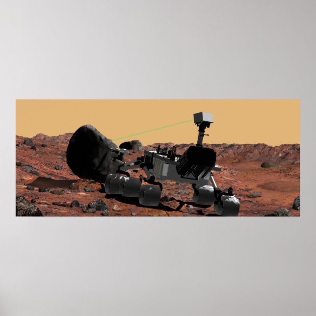 Poster Laboratoire des sciences de Mars (Devant)