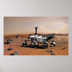 Poster Laboratoire scientifique Mars 2