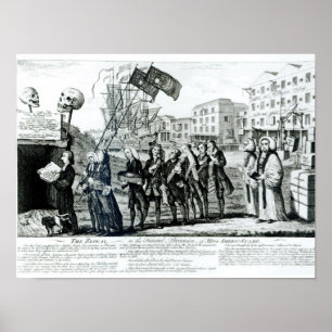 Poster L'Abrogation, ou Procession funéraire